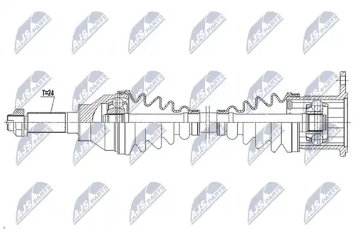 полуоска NTY NPW-SU-046