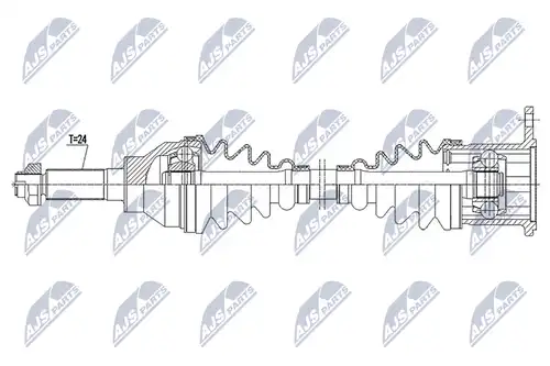 полуоска NTY NPW-SU-048