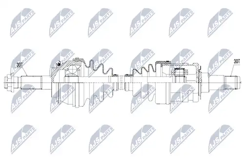 полуоска NTY NPW-TY-081