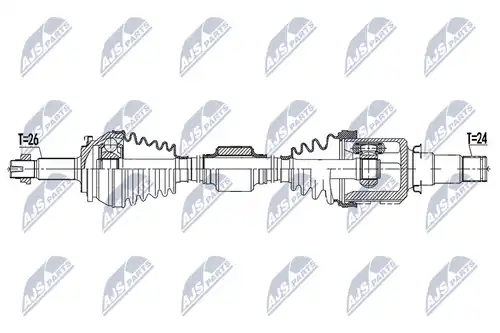 полуоска NTY NPW-TY-157