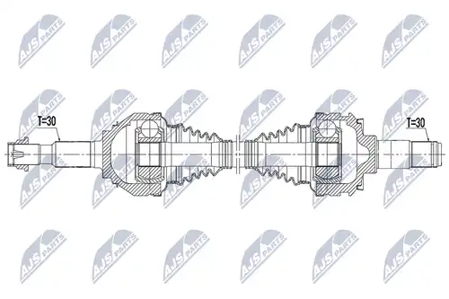 полуоска NTY NPW-TY-182