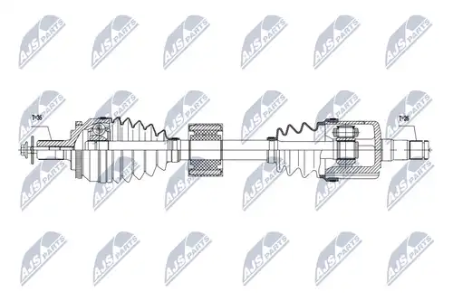 полуоска NTY NPW-VV-037