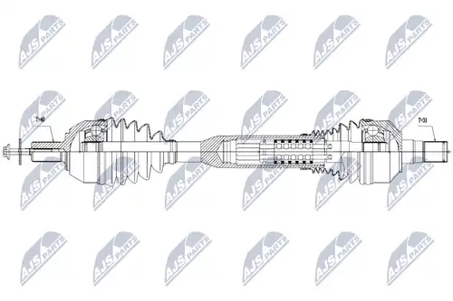 полуоска NTY NPW-VV-054