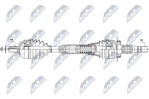 полуоска NTY NPW-VV-057