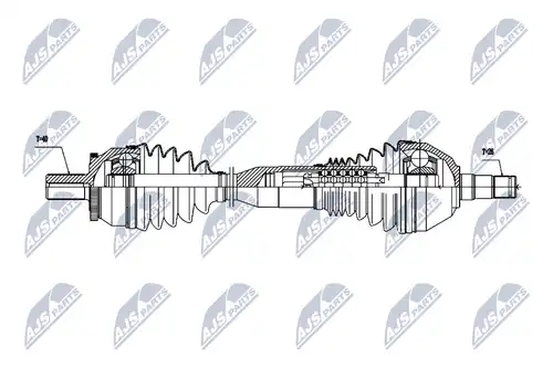 полуоска NTY NPW-VV-059