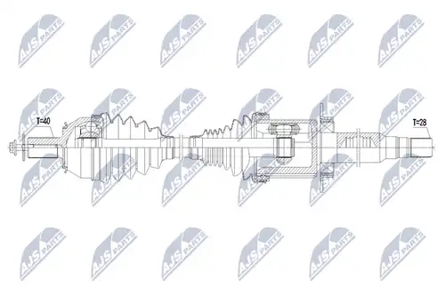 полуоска NTY NPW-VV-137