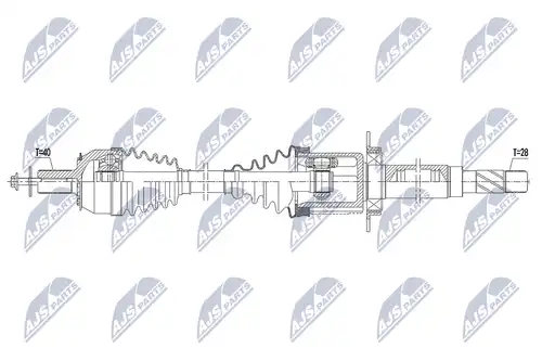 полуоска NTY NPW-VV-145