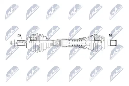 полуоска NTY NPW-VV-148