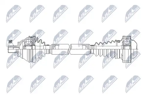 полуоска NTY NPW-VW-059