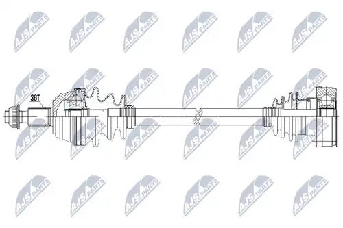 полуоска NTY NPW-VW-097