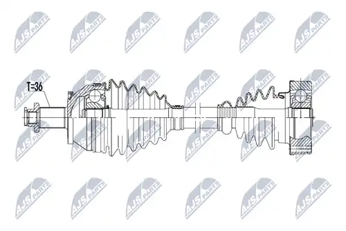 полуоска NTY NPW-VW-143