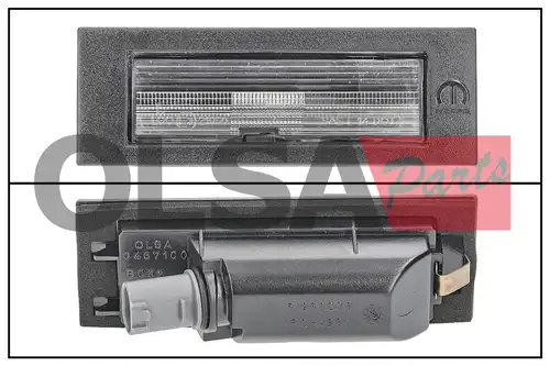 светлини на регистрационния номер OLSA Aftermarket 72339