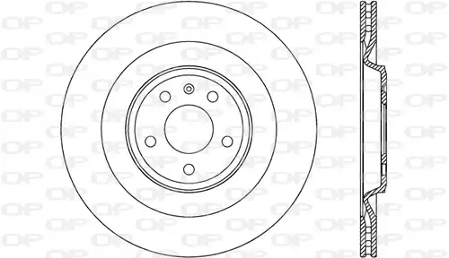 спирачен диск OPEN PARTS BDR2620.20