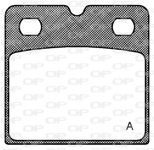 накладки OPEN PARTS BPA1067.00