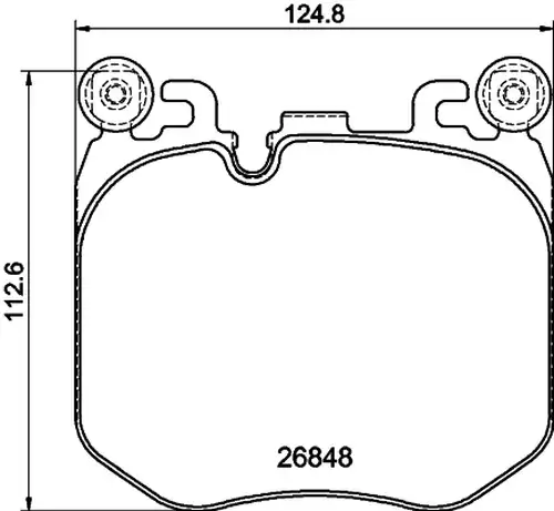 накладки PAGID T4308