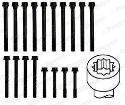 комплект болтове на капака на клап. (на цилиндровата глава) PAYEN HBS108