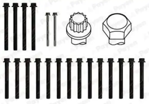 комплект болтове на капака на клап. (на цилиндровата глава) PAYEN HBS216