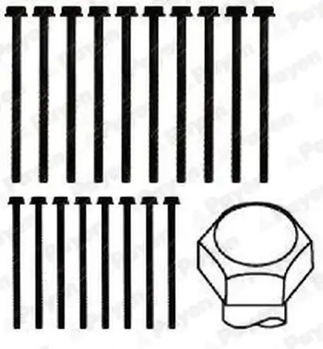 комплект болтове на капака на клап. (на цилиндровата глава) PAYEN HBS296