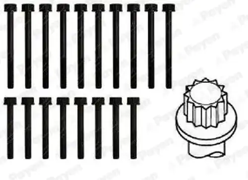 комплект болтове на капака на клап. (на цилиндровата глава) PAYEN HBS379