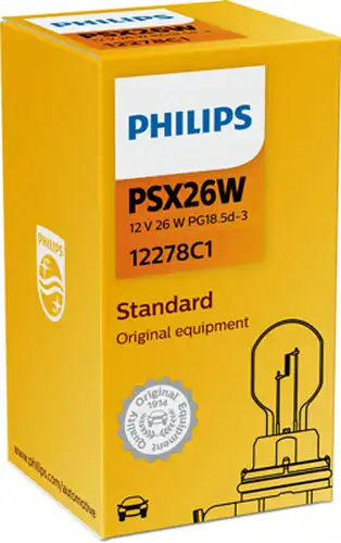 крушка с нагреваема жичка, светлини за парк/позициониране PHILIPS 12278C1