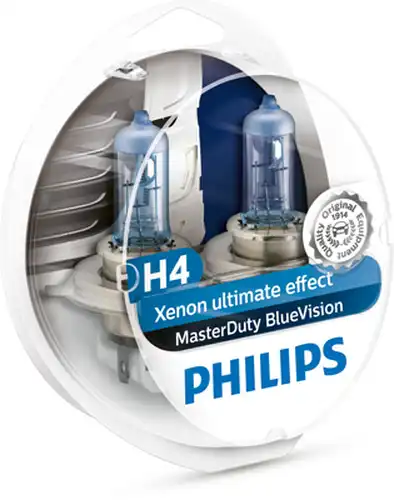 крушка с нагреваема жичка, фар за дълги светлини PHILIPS 13342MDBVS2