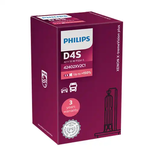 крушка с нагреваема жичка, главни фарове PHILIPS-Asia 42402XV2C1