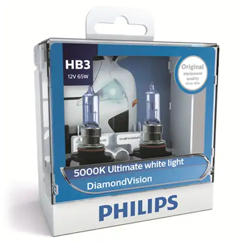 крушка с нагреваема жичка, фар за дълги светлини PHILIPS-Asia 9005DVS2