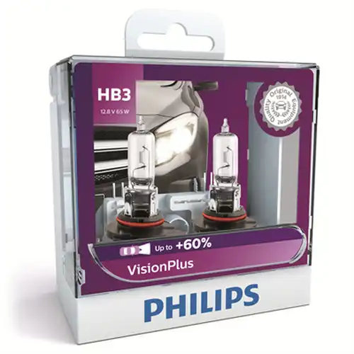 крушка с нагреваема жичка, фар за дълги светлини PHILIPS-Asia 9005VPS2