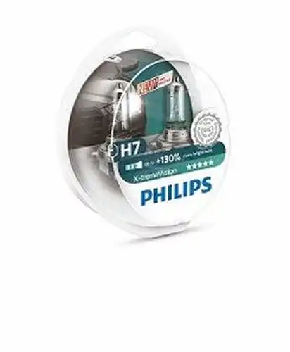 крушка с нагреваема жичка, фар за дълги светлини PHILIPS Brazil 12972XV+