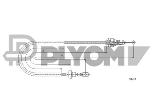 жило за газ PLYOM P018998