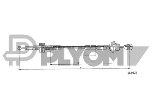 жило за газ PLYOM P088005