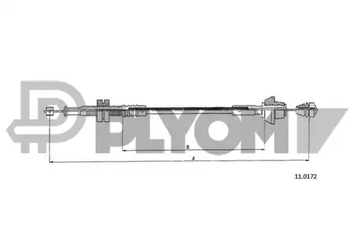 жило за газ PLYOM P088014