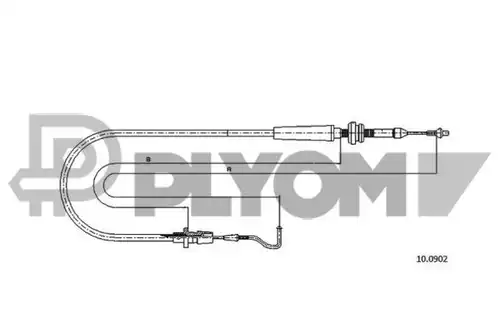 жило за газ PLYOM P468224