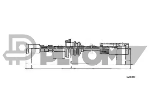 ос на тахографа PLYOM P483127