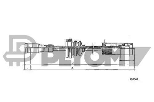 ос на тахографа PLYOM P483129