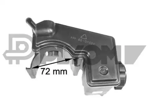 Изравнителен съд, хидравлично масло (серво управление) PLYOM P751142