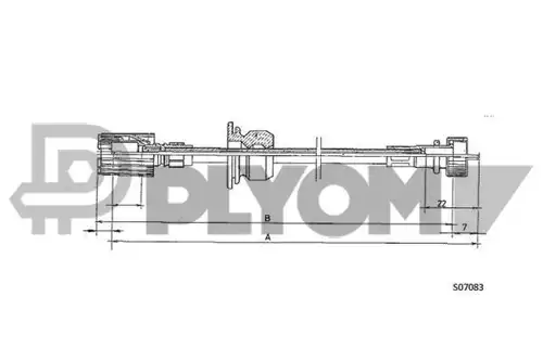 ос на тахографа PLYOM P760921