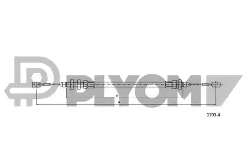 жило за газ PLYOM P761176