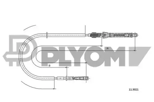 жило за газ PLYOM P761494