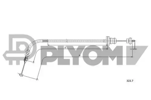 жило за газ PLYOM P761677