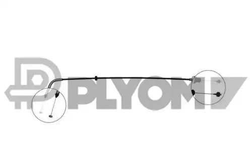 жило за газ PLYOM P761684