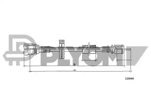 ос на тахографа PLYOM P762346