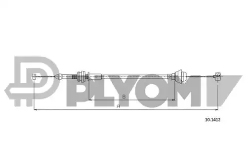 жило за газ PLYOM P762621