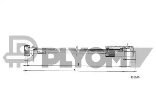 ос на тахографа PLYOM P762966