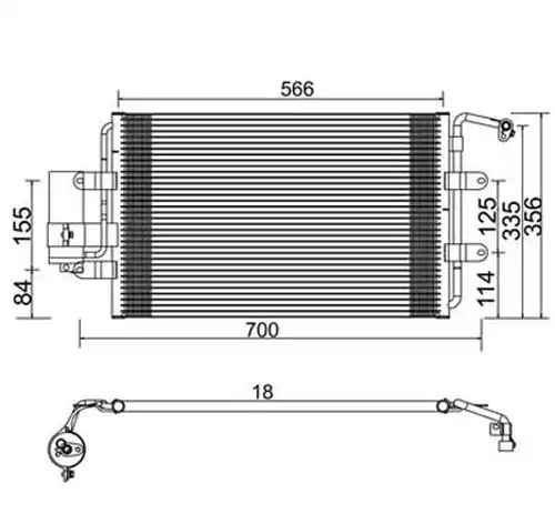 кондензатор, климатизация PowerMax 7110420