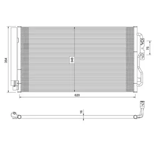 кондензатор, климатизация PowerMax 7110743