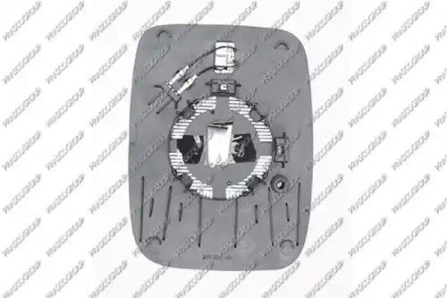 стъкло на огледало, външно огледало PRASCO FT9007514
