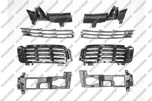 въздухозаборна решетка, броня PRASCO LR8662105