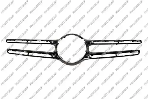 покривна/защитна лайсна, решетка на радиатора PRASCO ME7152305