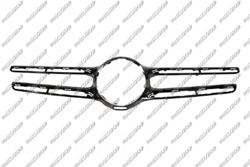 покривна/защитна лайсна, решетка на радиатора PRASCO ME7152315